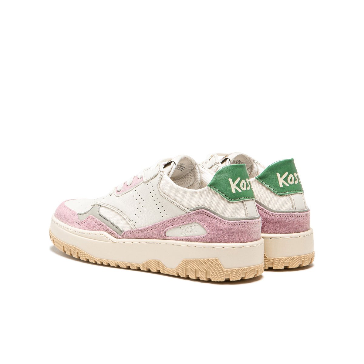 JAYDEN F ECRU+BORDEAUX ecru+rose, KOST