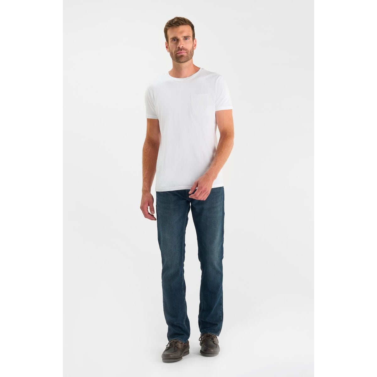 Jeans droite 800/12, longueur 34 blue/black, LE TEMPS DES CERISES