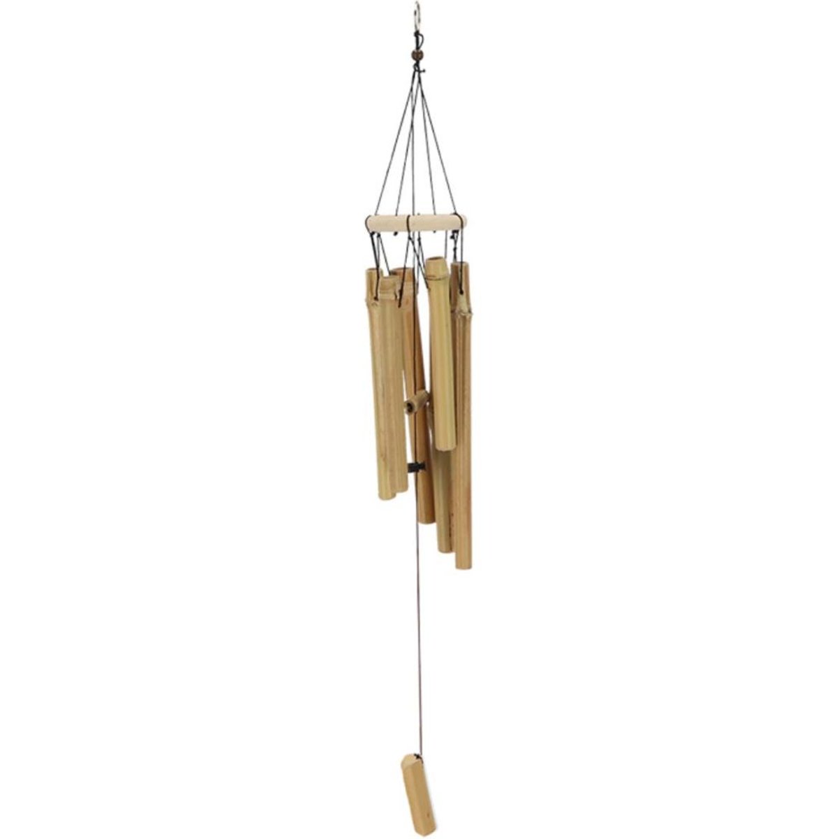 Carillon en bambou multicolour, JARDINDECO