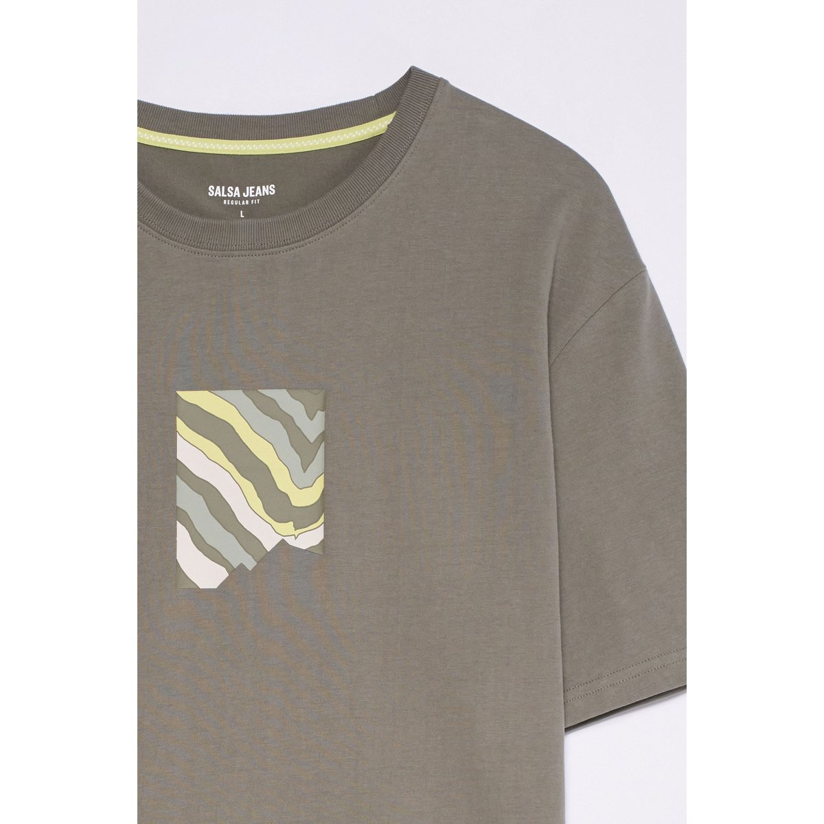 T-SHIRT IMPRIMÉ bleu foncé, SALSA JEANS