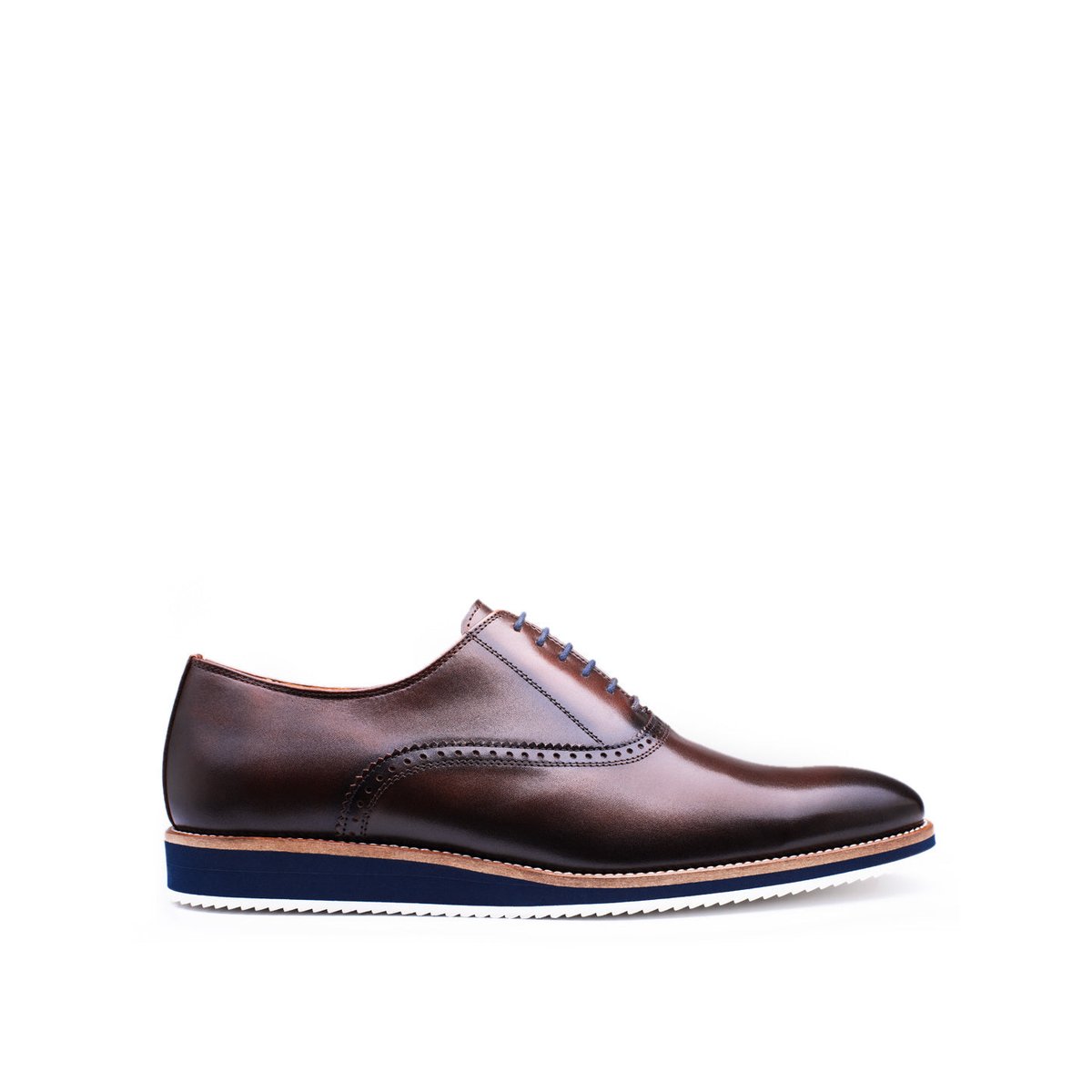 Richelieu cuir WILL marron foncé, FINSBURY