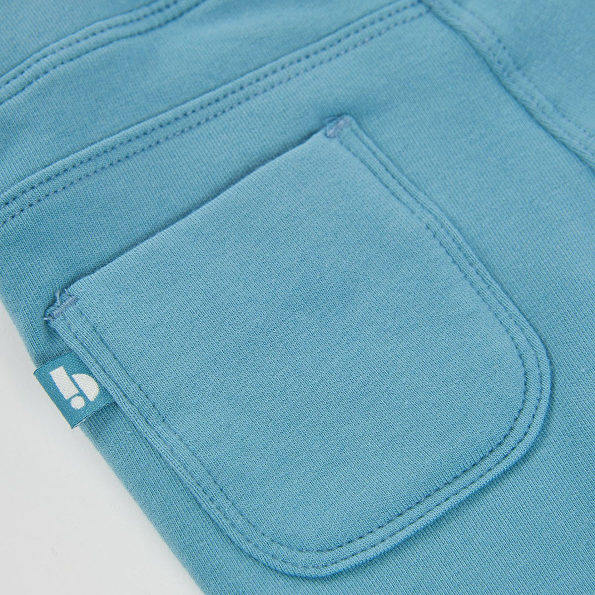 Pantalon fille en molleton bleu, BOBOLI