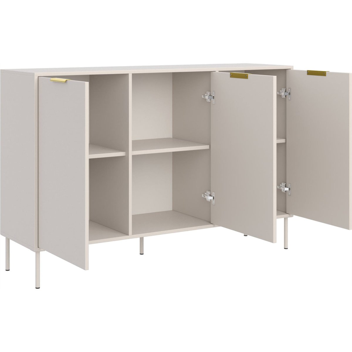 Buffet 3 portes collection VENA cachemire, RECOLLECTION