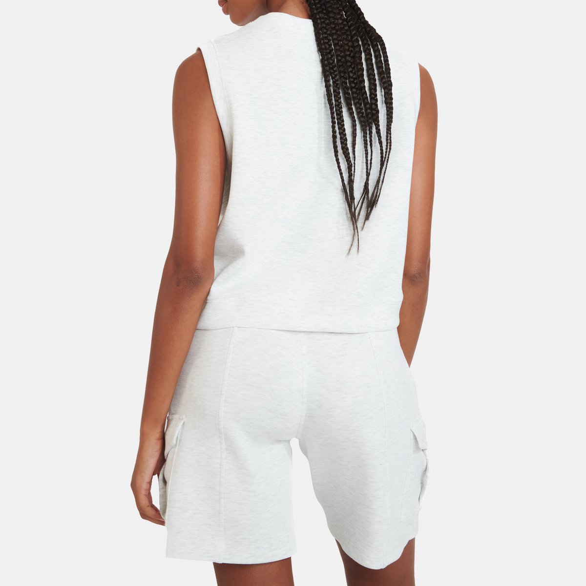 Top Selah - BAYACTIVE gris chiné, BANANA MOON