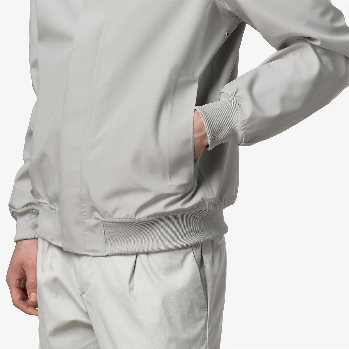 Coupe-vent JOACHIM BONDED JERSEY beige, K-WAY