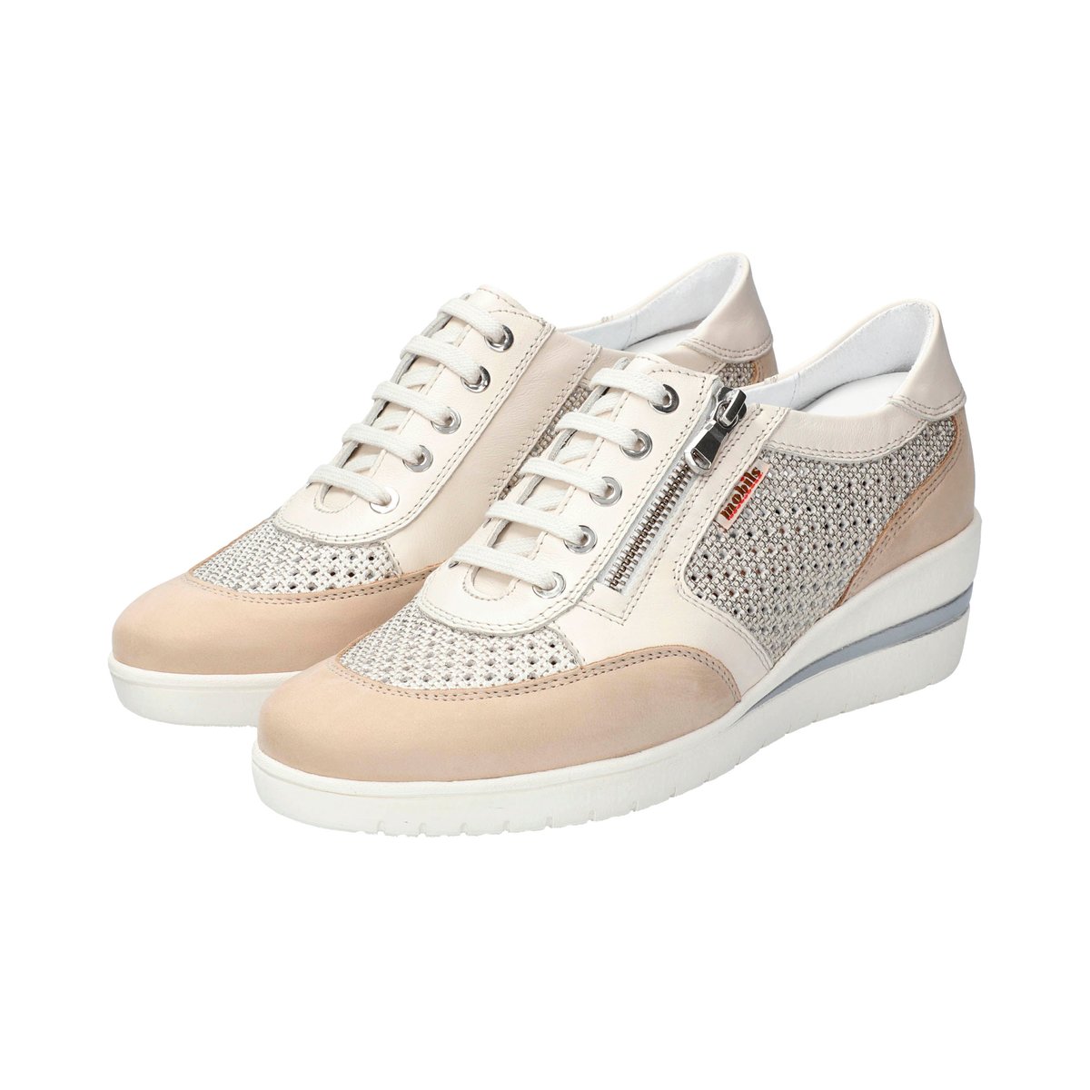 Baskets en cuir PRECILIA PERF rose erf., MEPHISTO