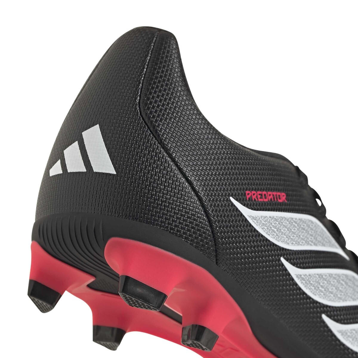 Scarpe da calcio PREDATOR CLUB FG/MG J nero/rosso, adidas Performance