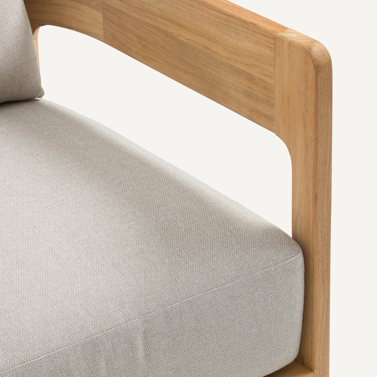 Tuinfauteuil in teak, Juanpi naturel, AM.PM