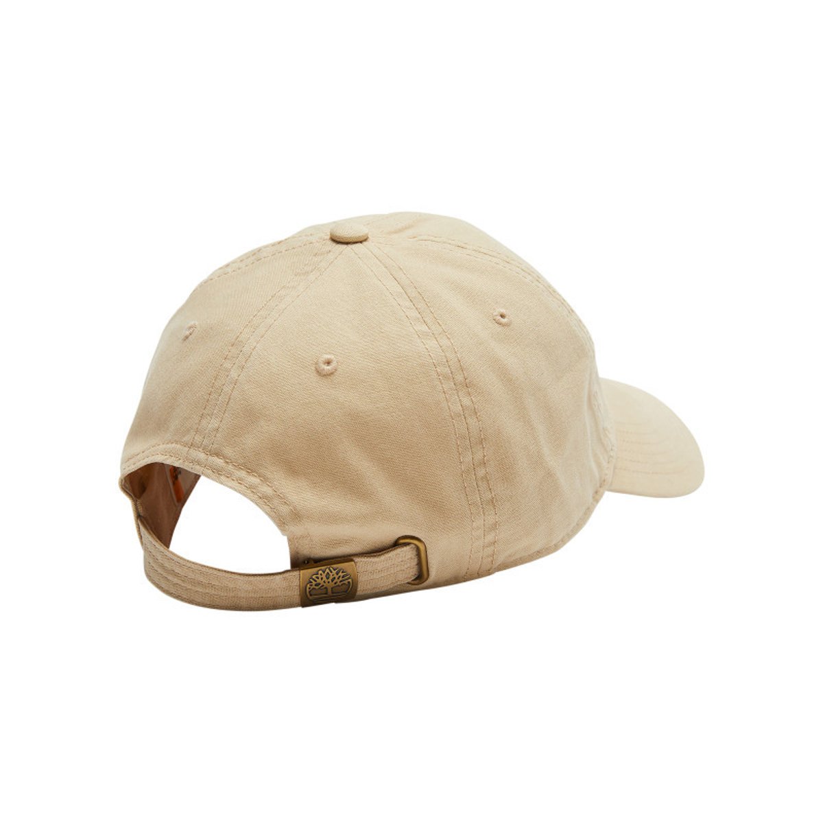 Casquette en coton beige unie avec une fermeture ajustable à l'arrière beige, TIMBERLAND