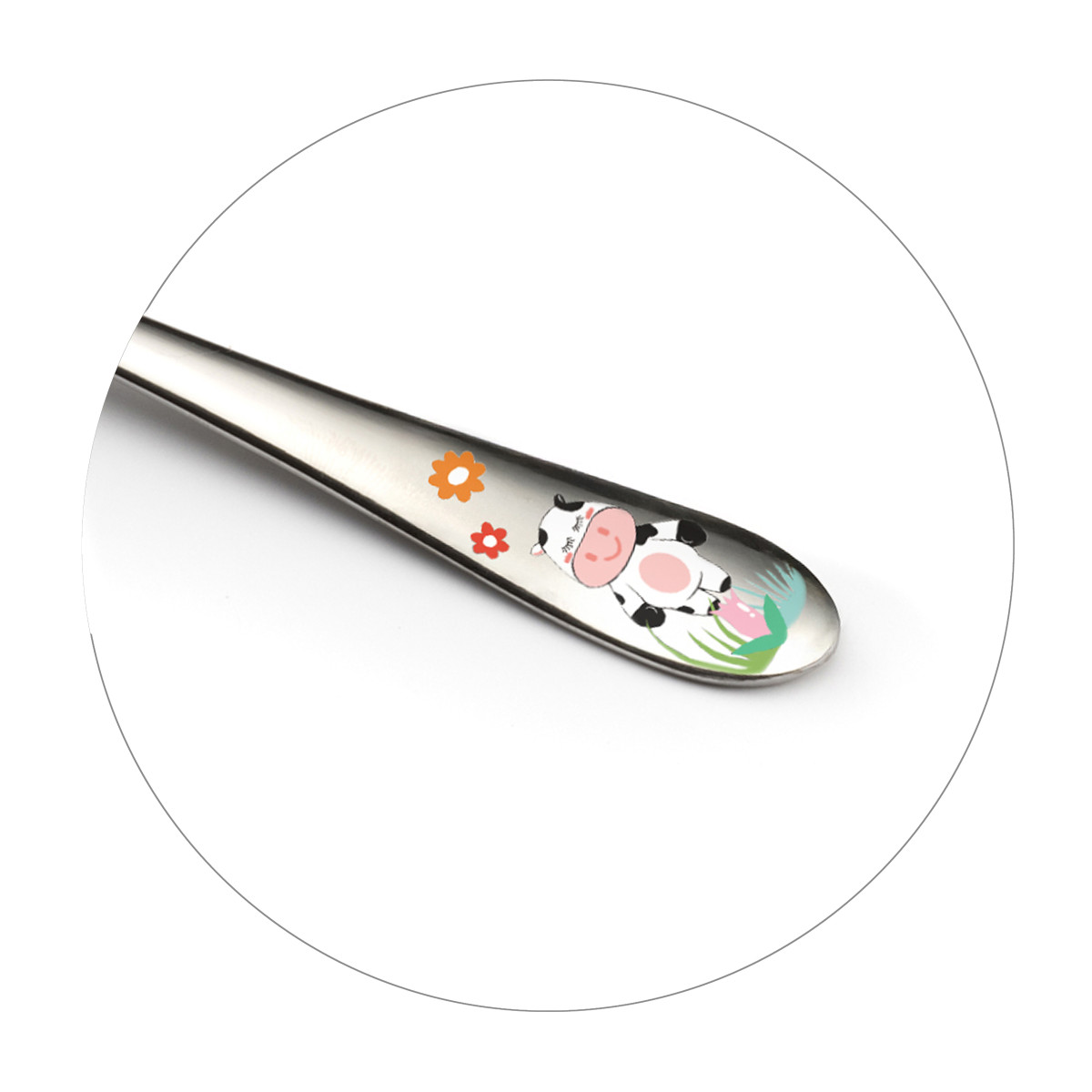 Service 3 couverts enfants - MOONA inox, AMEFA