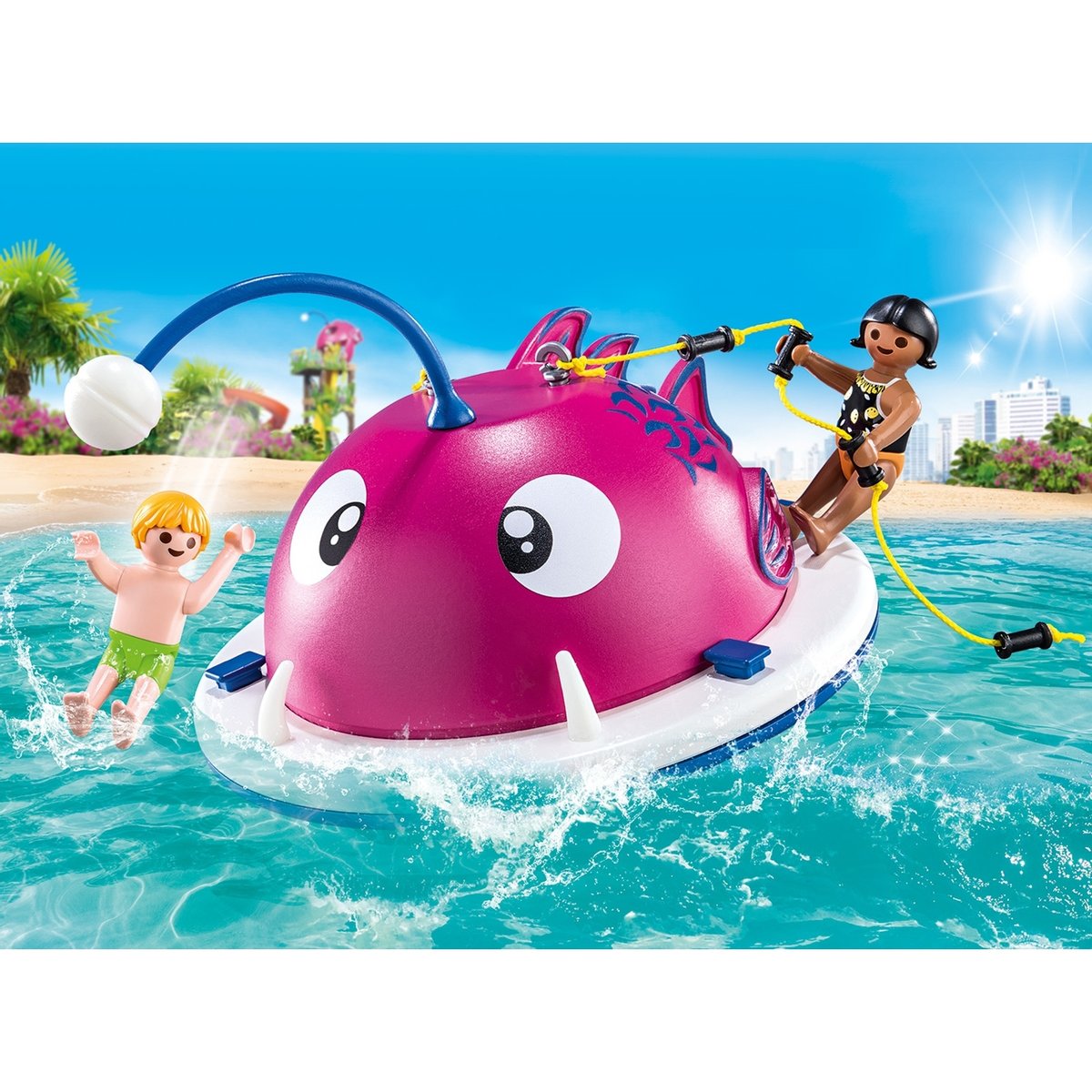 Aire de jeu aquatique multicolore, PLAYMOBIL