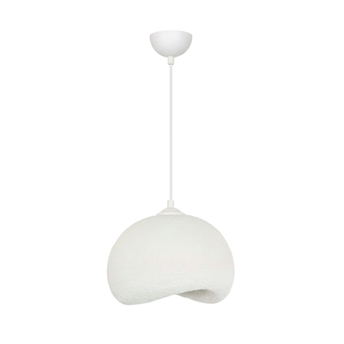 Suspension design organique en fibre de verre NOXIS blanc, PIER IMPORT