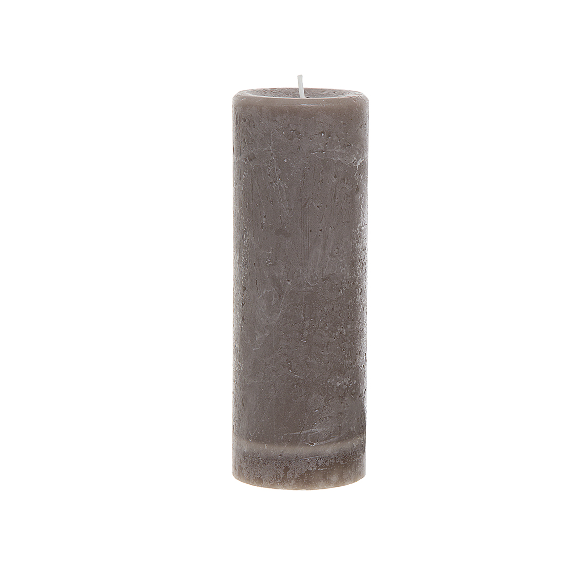 Bougie décorative cylindrique H20 mauve, SIA DECO
