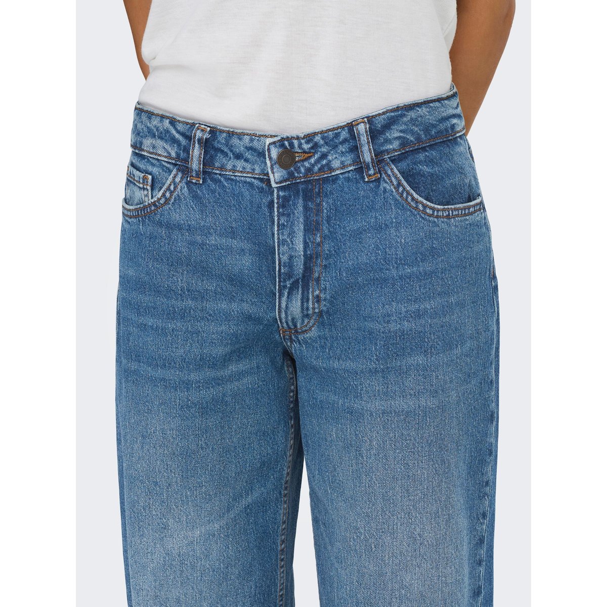 Jean À Jambe Large medium blue denim, JDY