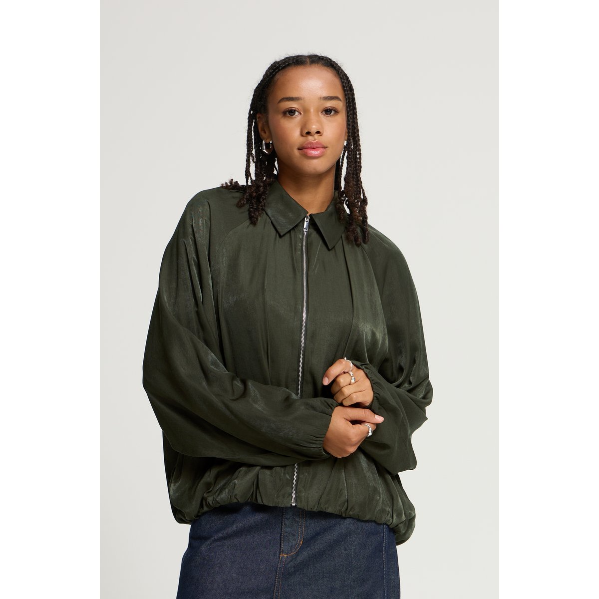 Veste vert forest night, ICHI