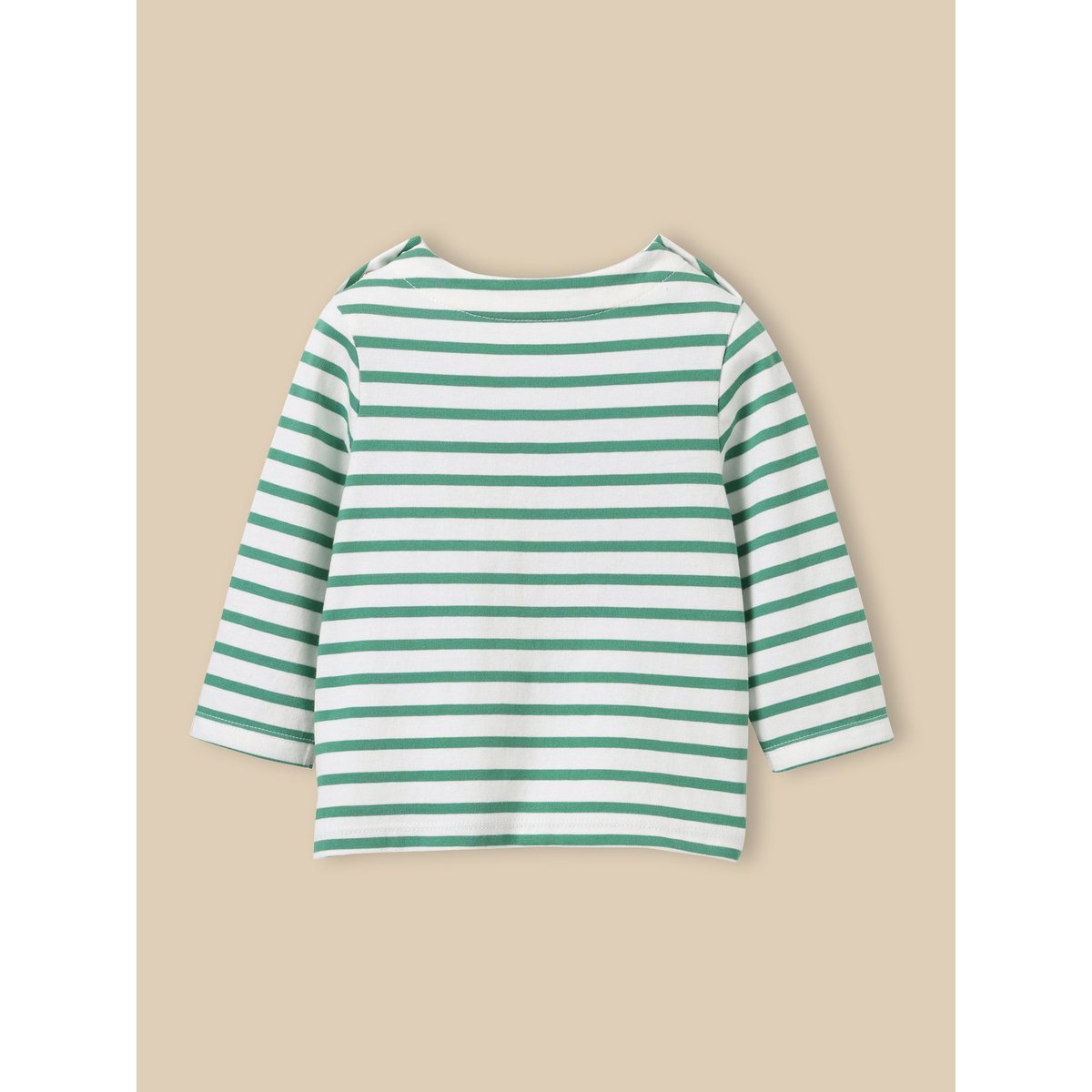MARINière - coton biologique rayure verte, CYRILLUS