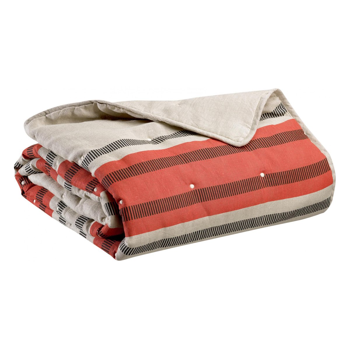 Chemin de lit stonewashed Zeff Eden marmelade, VIVARAISE