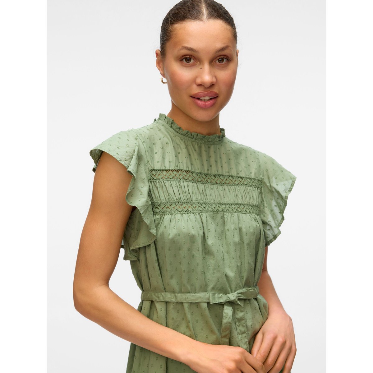 Robe hedge green, VERO MODA