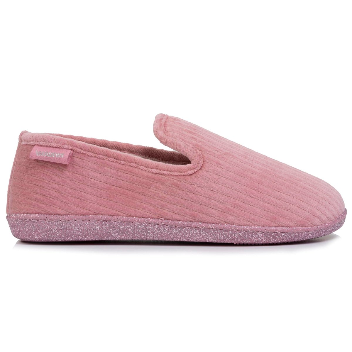 Chaussons Charentaises rose, ISOTONER