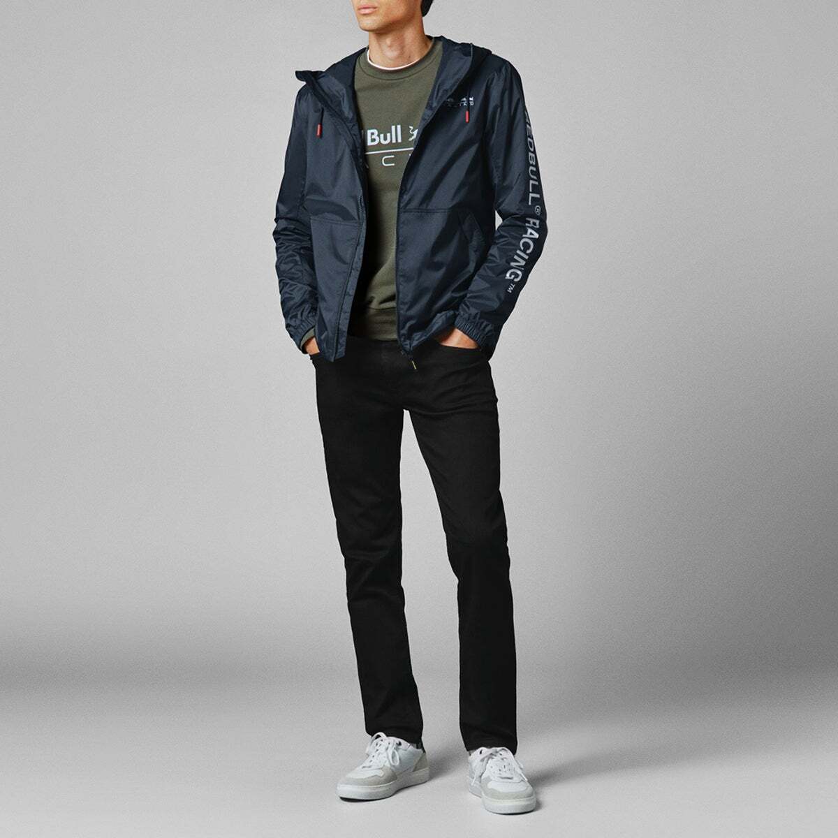 Red Bull Racing Anorakà Fermeture Zip bleu dulwich, PEPE JEANS