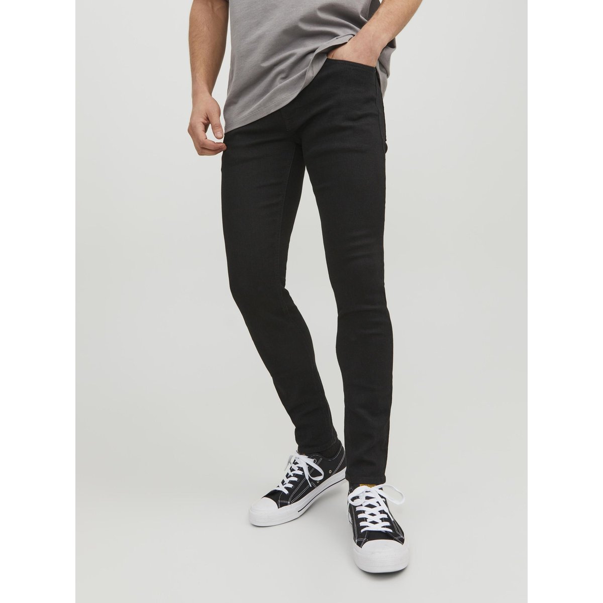 Jean Skinny black denim, JACK & JONES