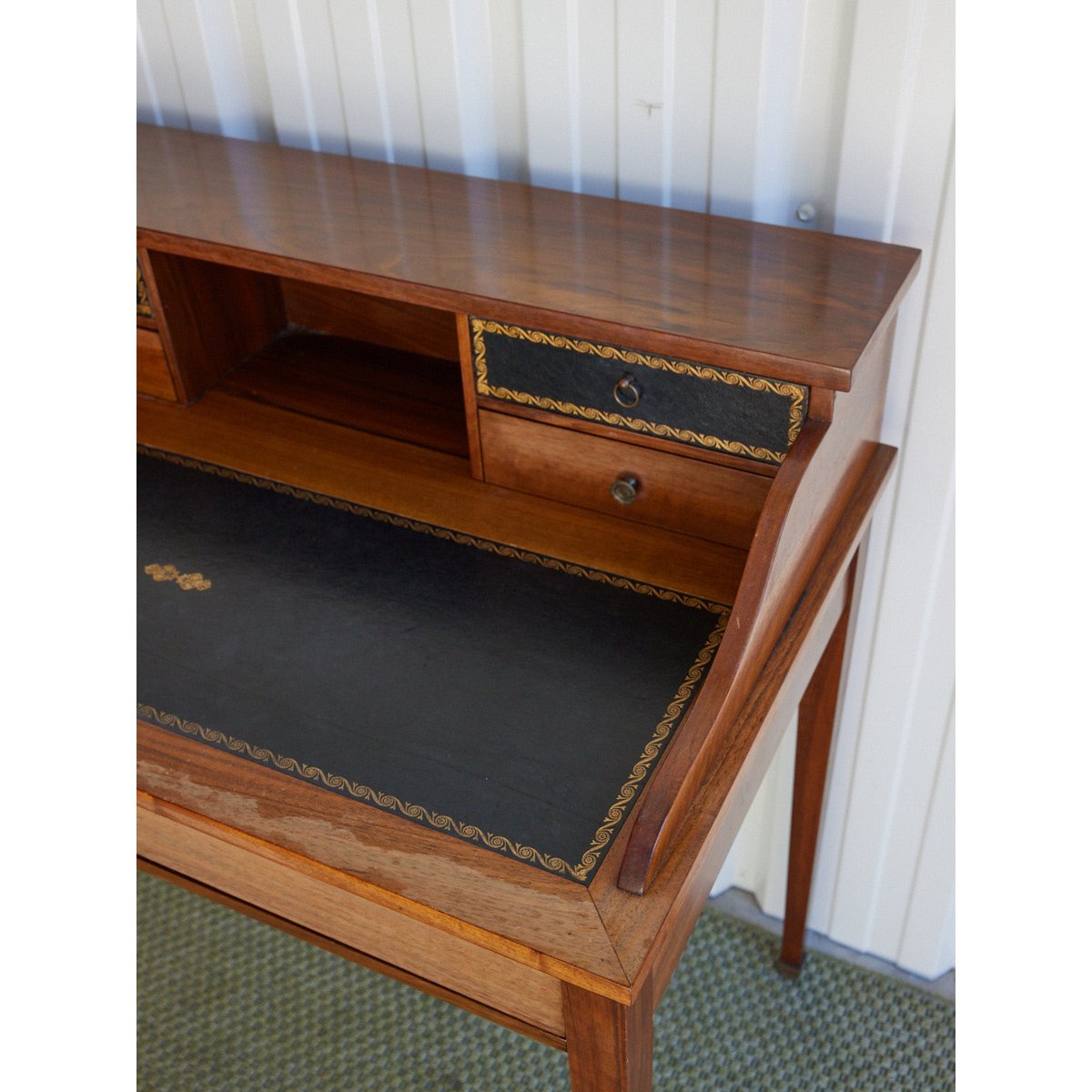 Bureau ancien en bois Edouard N°1082 - Bon état bois clair, DEBONGOUT