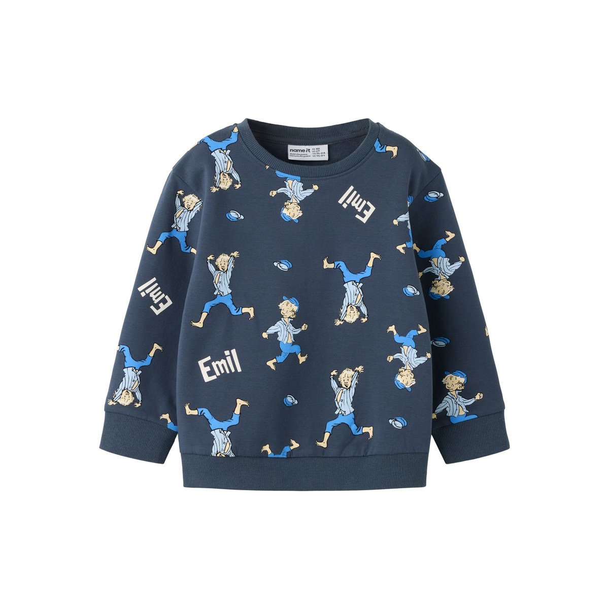 Sweat-Shirt bleu - ombre blue1, NAME IT