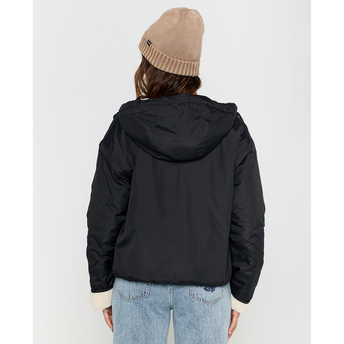 Veste Bomber KEEPSAKES noir délavé, RIP CURL
