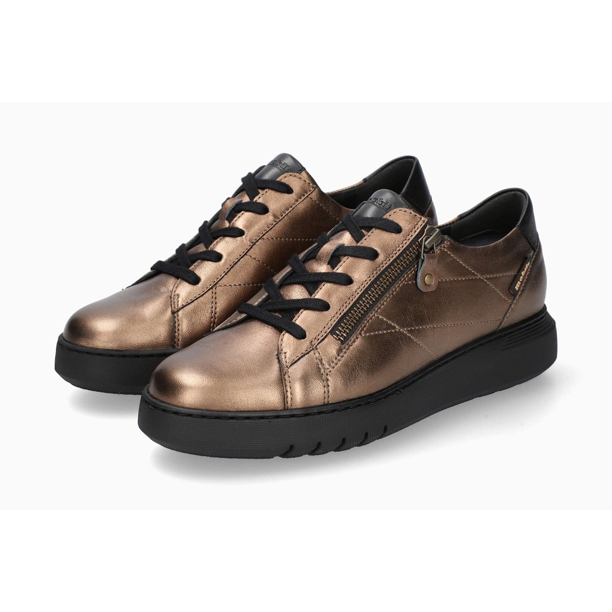 Baskets en cuir TAMYA marron 5143, MEPHISTO