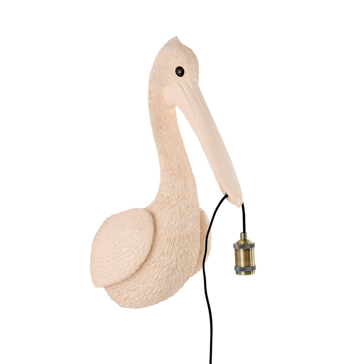Lampe Murale Plastique PELIKAAN rose clair, LIGHT & LIVING