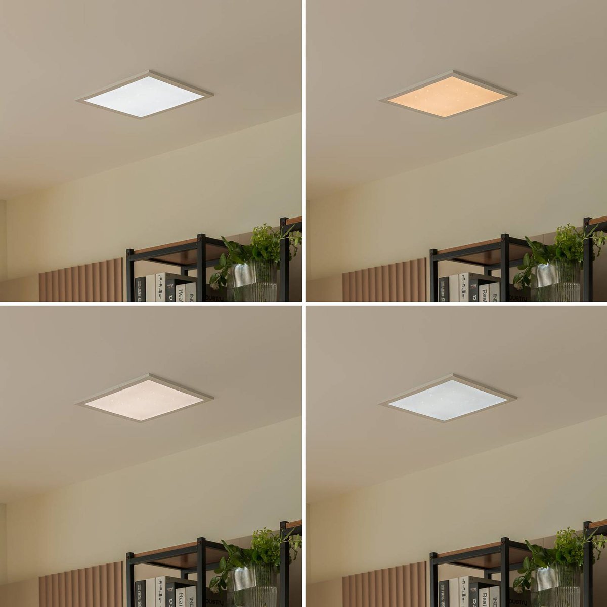 Panneau  moderneLED, Kenma blanc, LINDBY