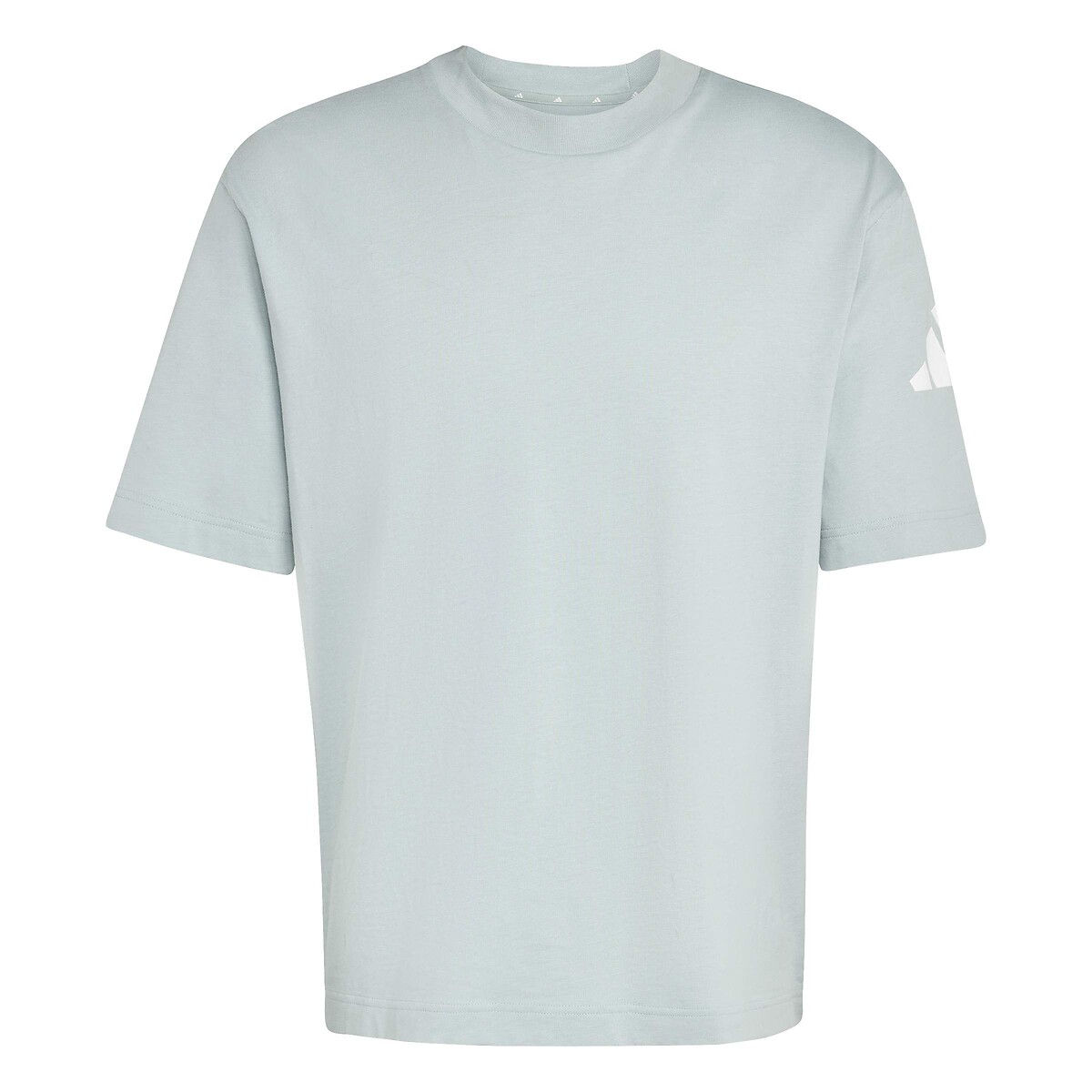 T-shirt met korte mouwen Essentiel Loose Fit salie, ADIDAS SPORTSWEAR
