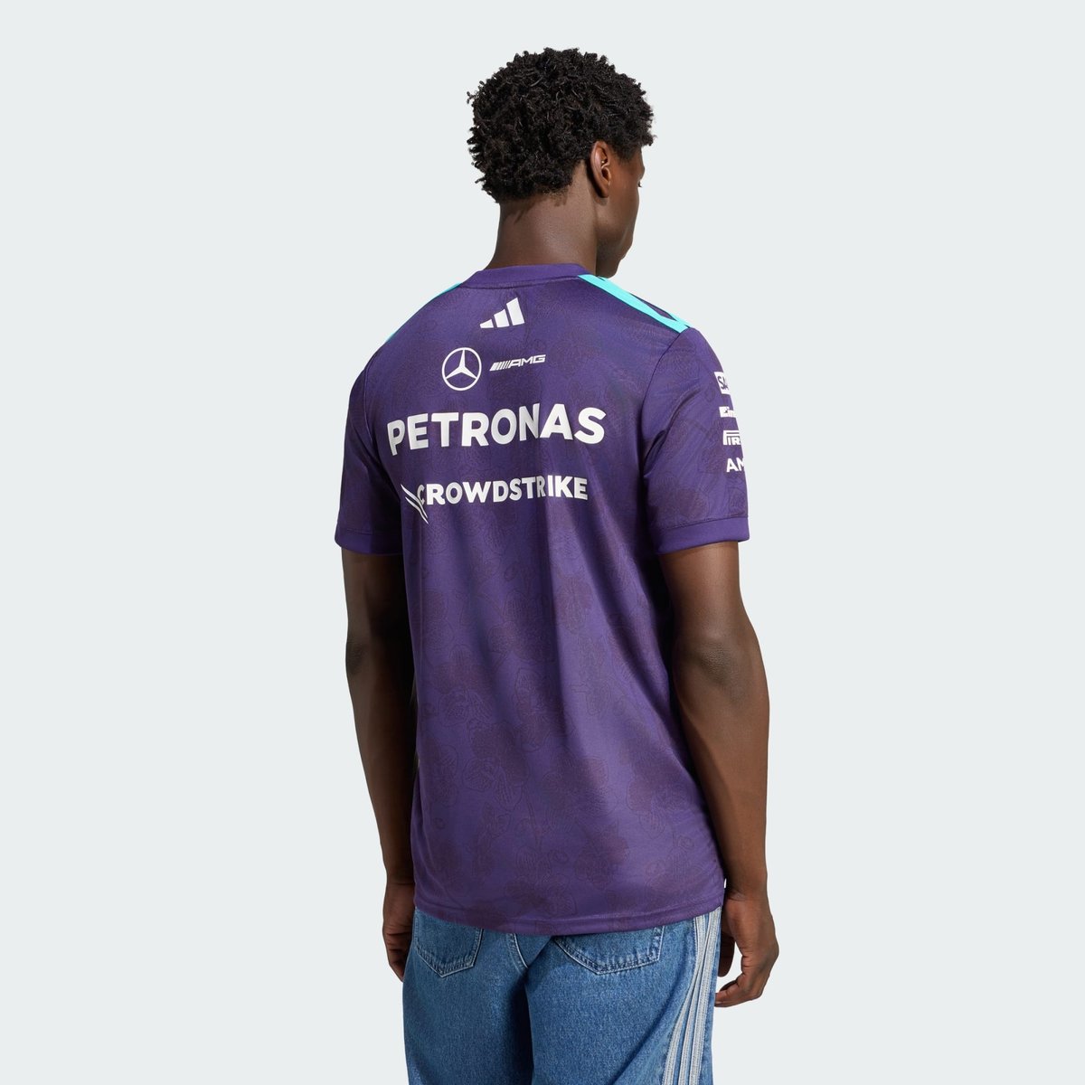 Maillot Pilote Mercedes - Amg Petronas Formula 1 Team Vanda Bloom Maillot Pilote Mercedes - Amg Petronas Formula 1 Team Vanda Bloom dark purple, adidas Performance