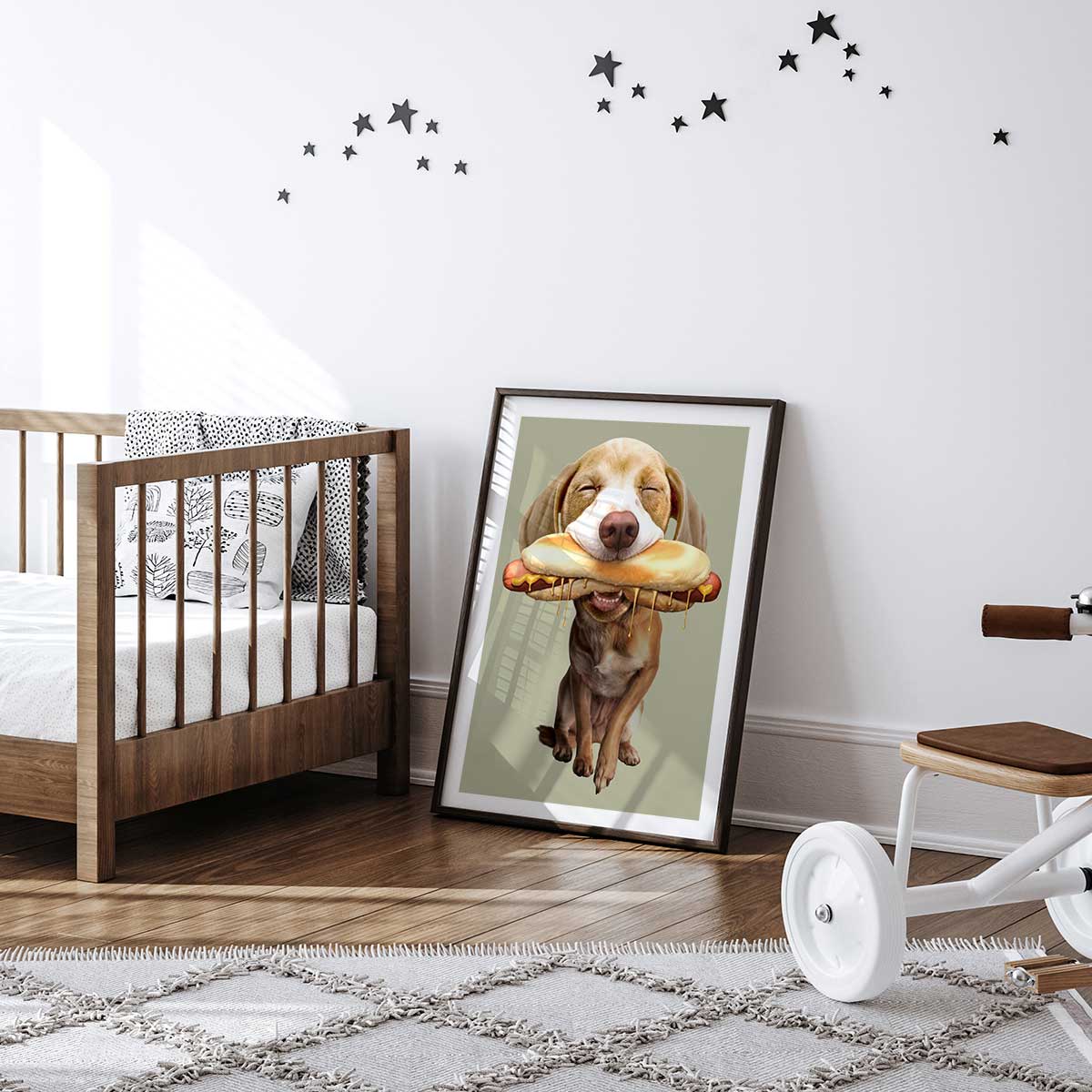 Affiche enfant hot affiche seule, HEXOA