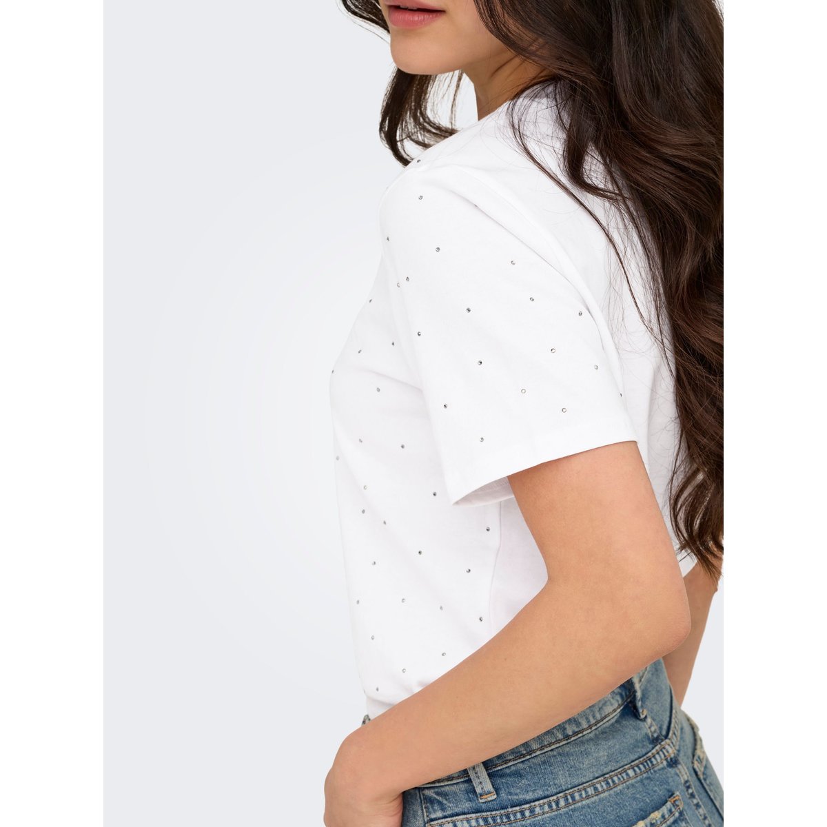 T-Shirt white, ONLY