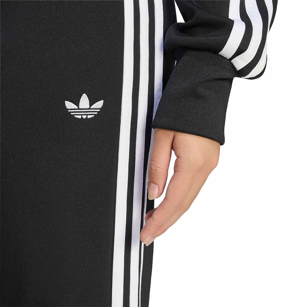 Pantalon de survêtement large 3 stripes noir, adidas Originals