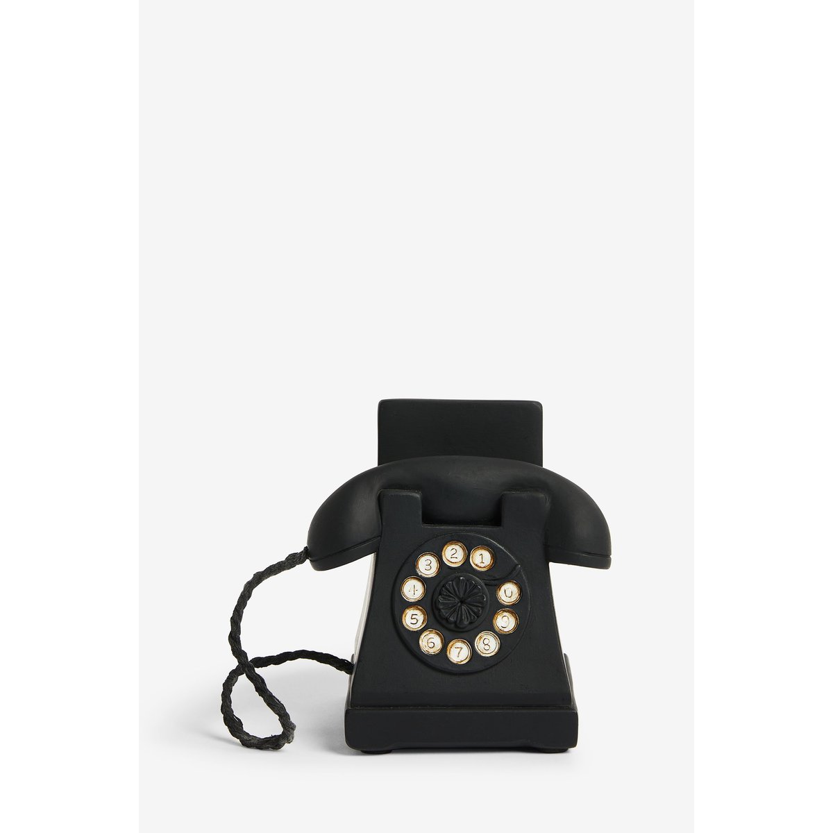 Étui pour téléphone mobile style rétro noir, NEXT