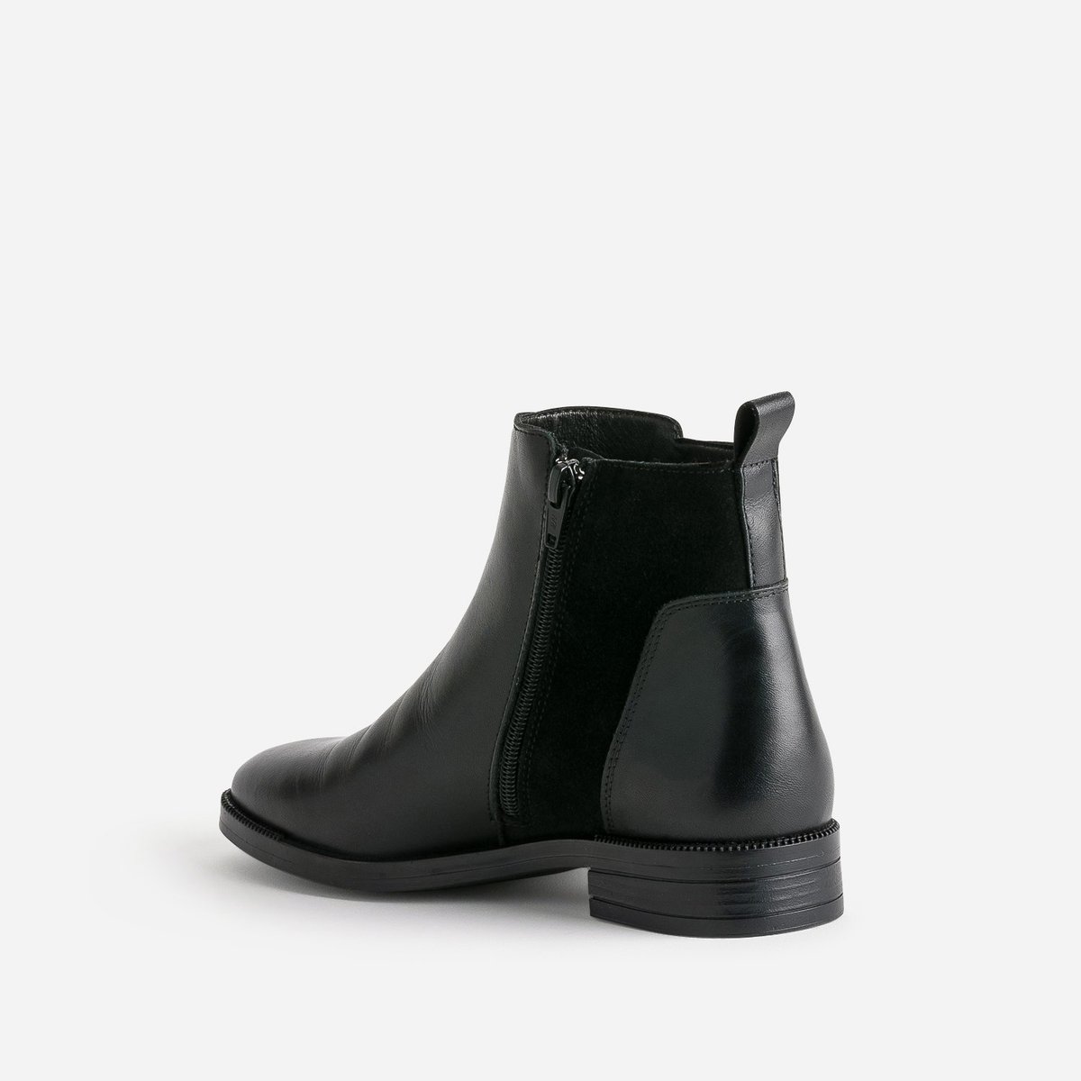 Boots en cuir AXELI noir, ERAM