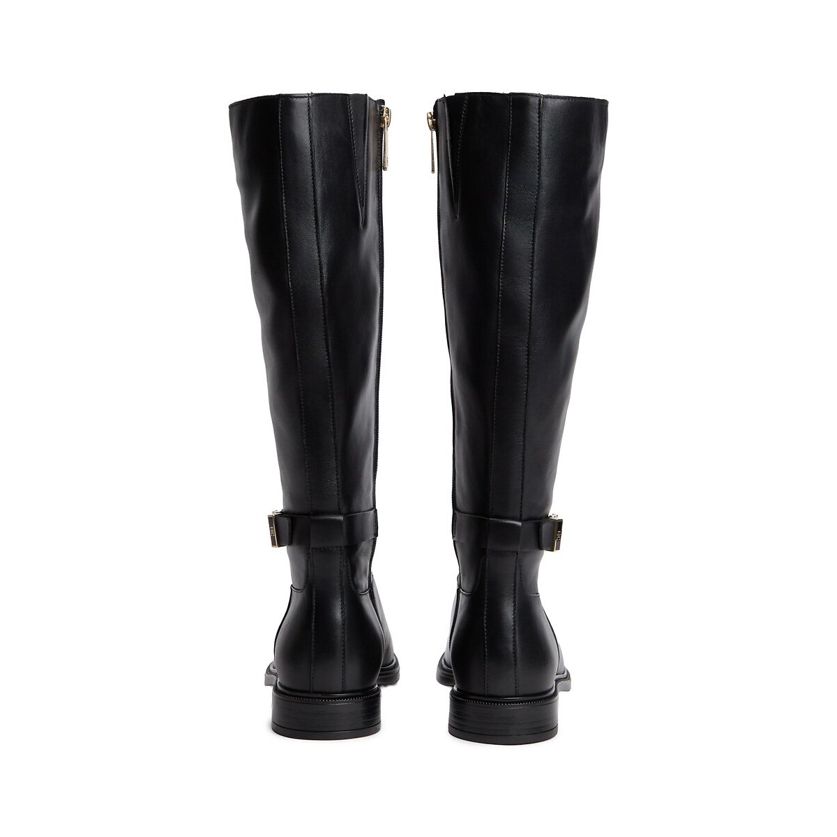 Stivali bassi in pelle nero , TOMMY JEANS