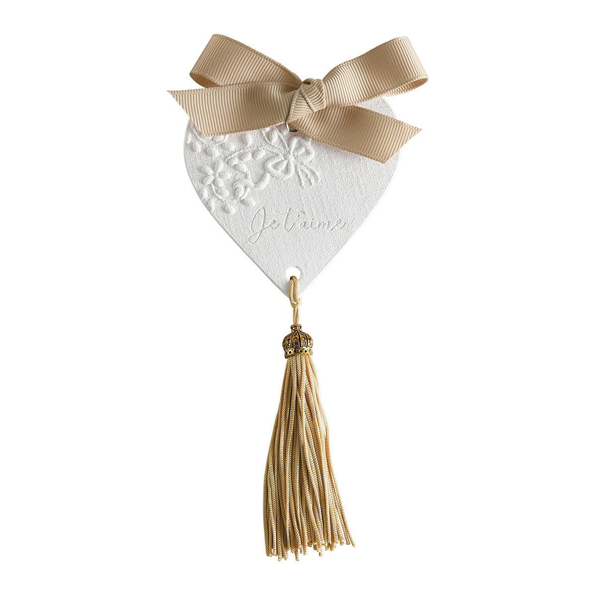 Décor parfumé Je t'aime - Sublime Jasmin beige, MATHILDE M