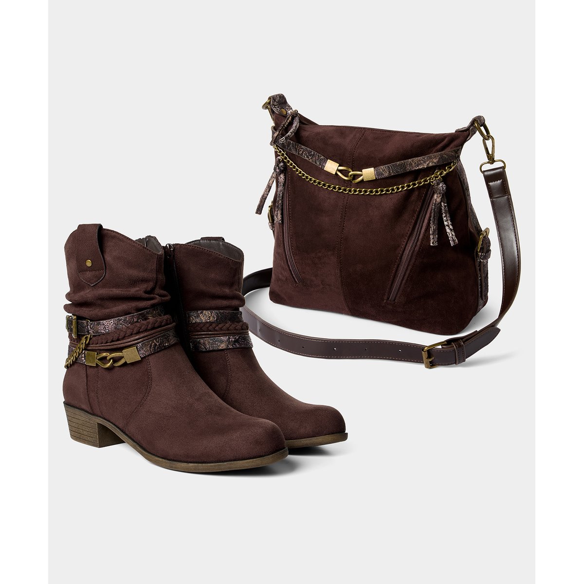 Sac Orné Lakeside marron, JOE BROWNS