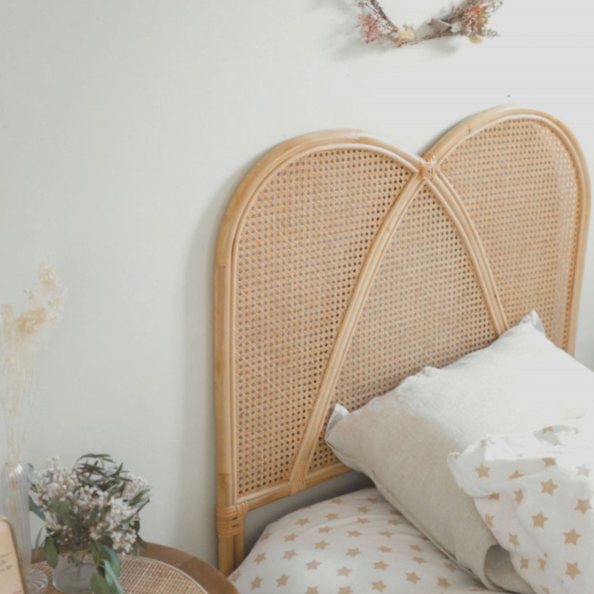 Tête de lit ALMA naturel, SAUDARA COLLECTIONS