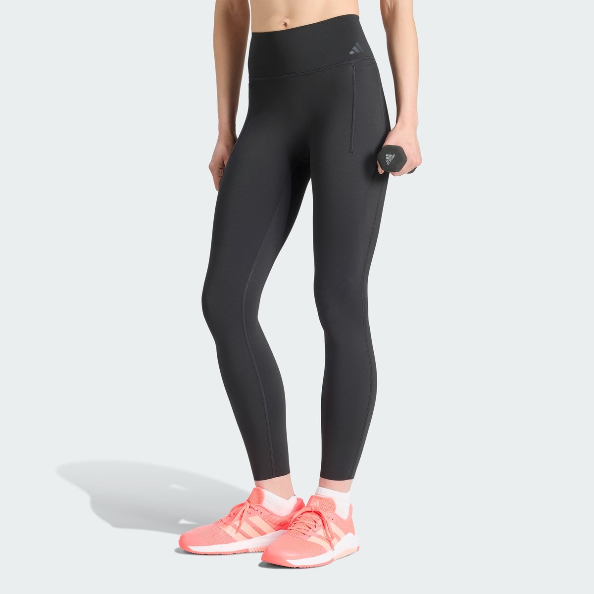 Legging Long D'entraînement Optime Contour Legging Long D'entraînement Optime Contour black, adidas Performance