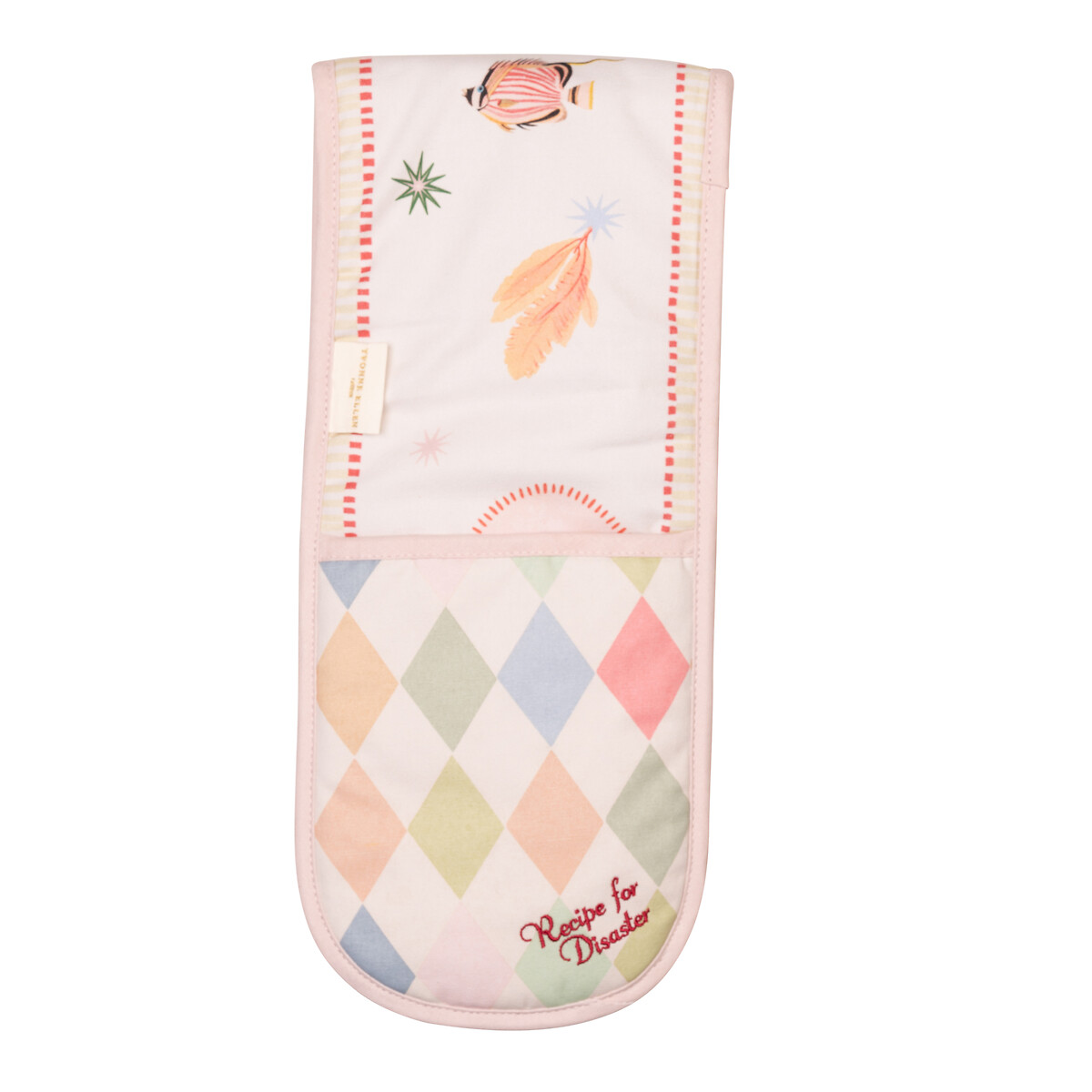 Harlequin "Recipe for Disaster" Oven Glove multi-coloured, YVONNE ELLEN