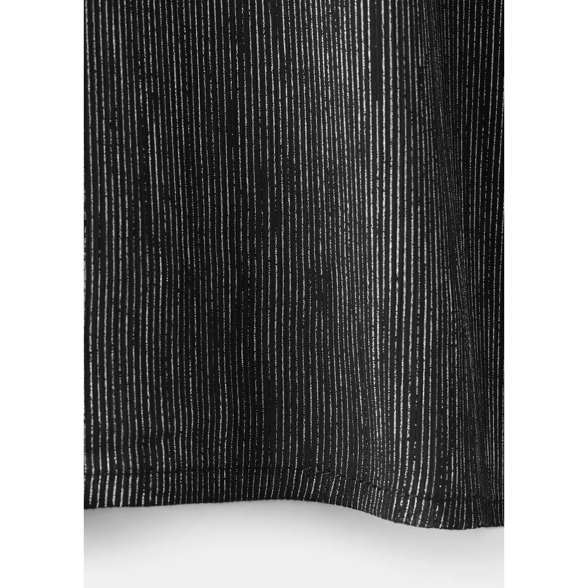 Blouse en fil métallisé détail boutons noir, MANGO TEEN