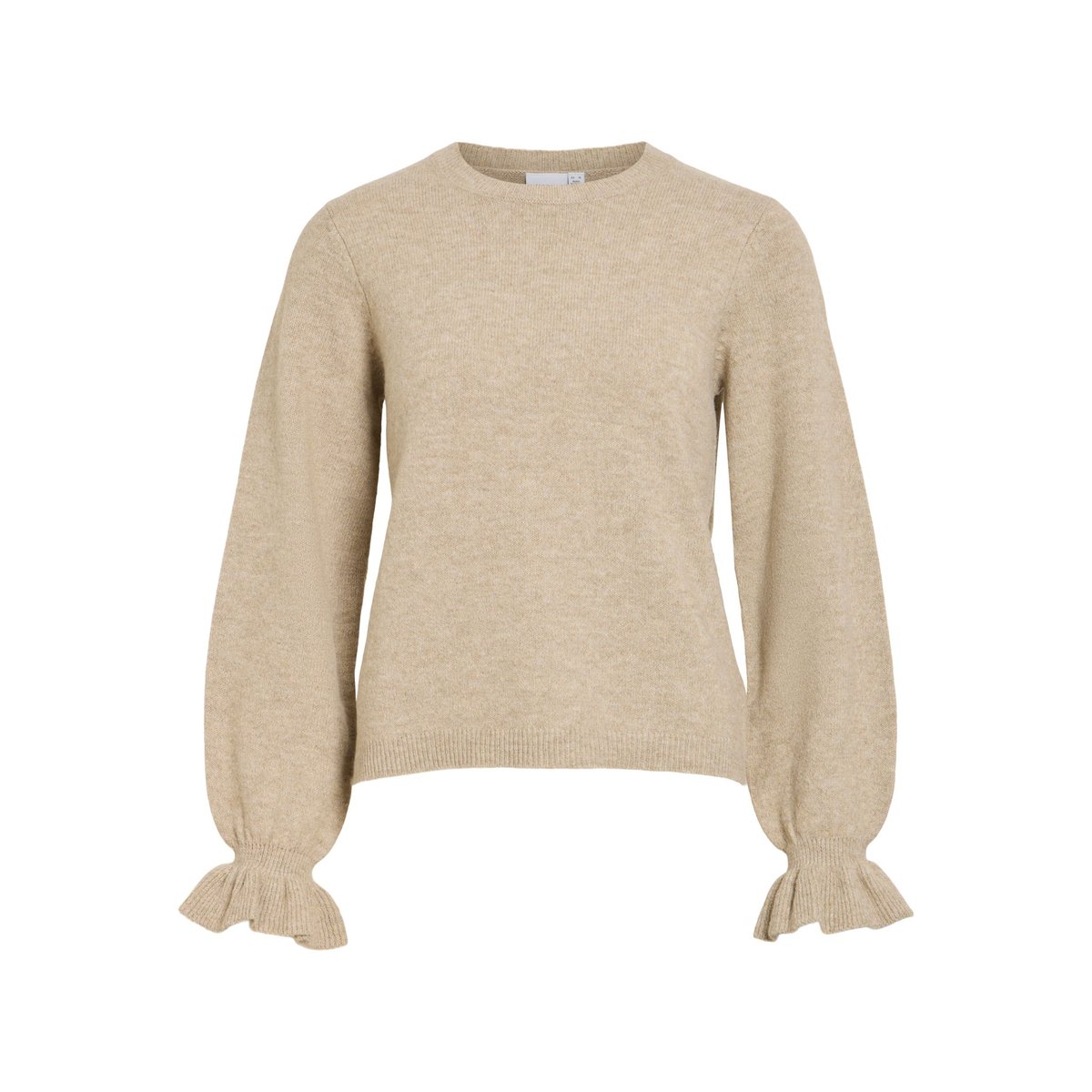 Pull En Maille marron - natural melange1, VILA