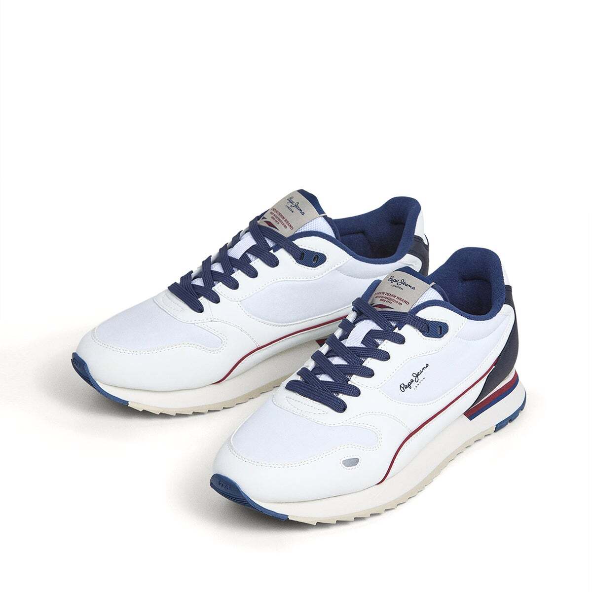 Bexley - Baskets Combinées blanc, PEPE JEANS