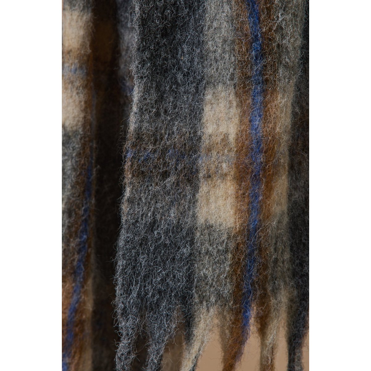Écharpe carreaux gris fonce, CYRILLUS