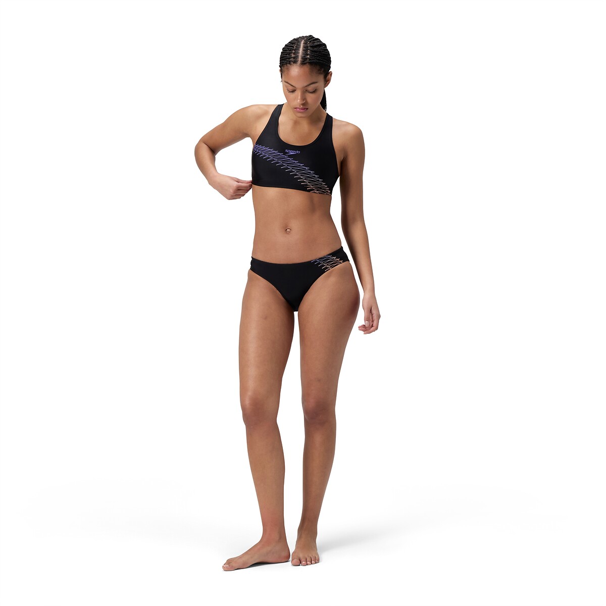 Enduraflex Bikini black/orange, SPEEDO