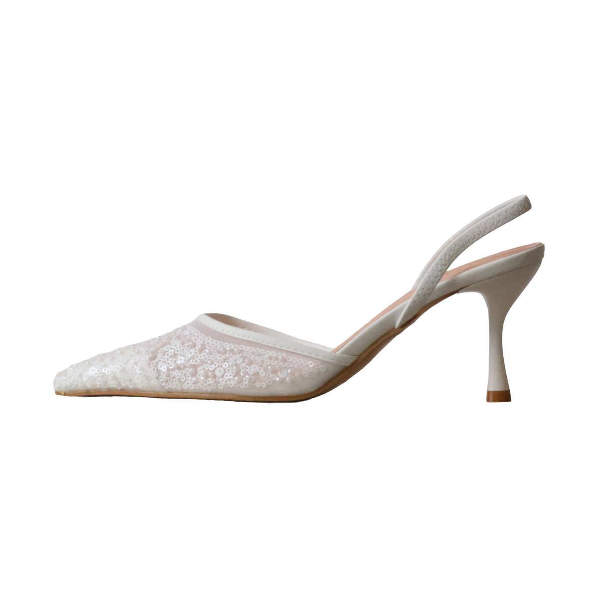 Escarpins à Talon Pallika blanc, ENZA NUCCI